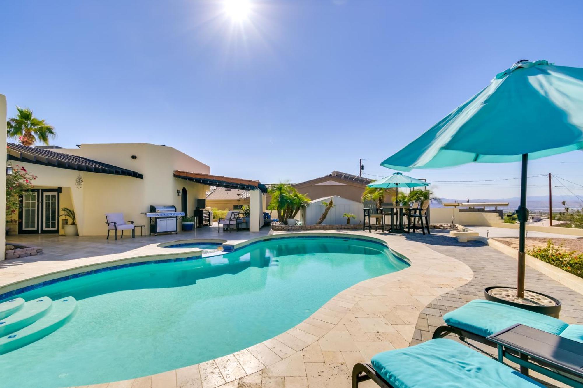 Bright Cottage With Pool And Spa - 5 Mi To Lake Havasu Lake Havasu City Exterior foto