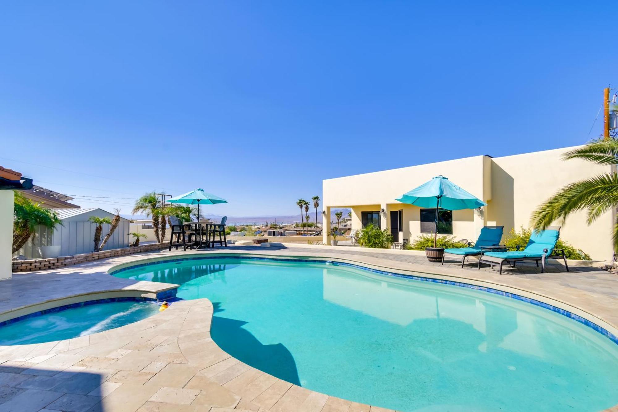 Bright Cottage With Pool And Spa - 5 Mi To Lake Havasu Lake Havasu City Exterior foto
